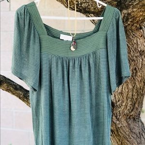 Lucky Brand Smock Top